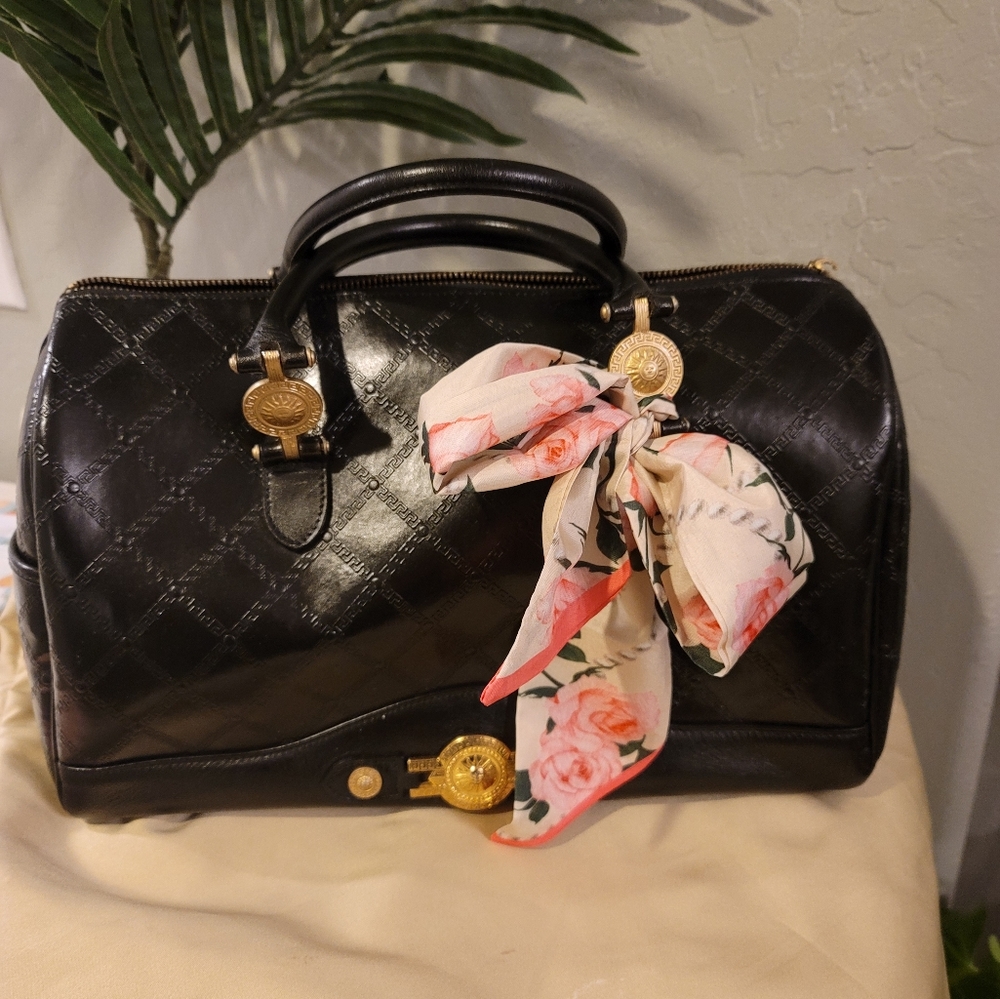 Vintage Gianni Versace Boston bag **FIRM PRICE**